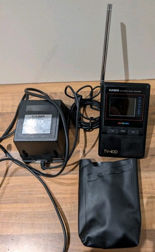 1980s vintage casio - vintage, tv-400