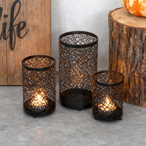 Outdoor candle lanterns set - lanterns, of
