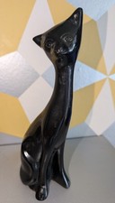 Black Cat Figurine Retro