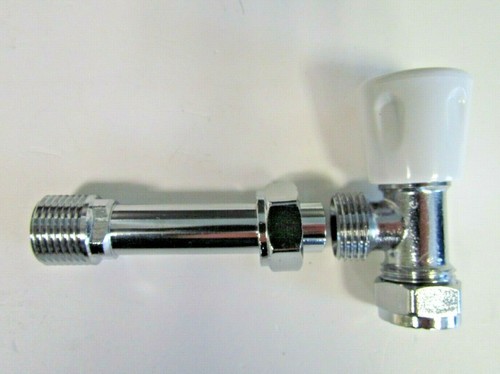 Radiator valve chrome - 1/2",