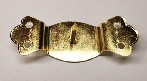 Bright brass trunk handle loop - handle,