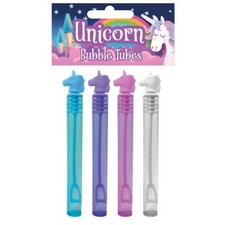 Unicorn Bubble Tubes 11cm