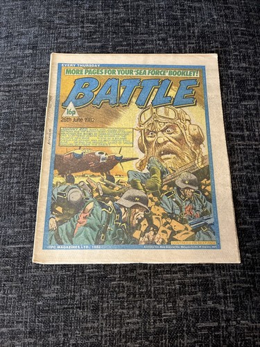 Battle comic june 1982 - battle,