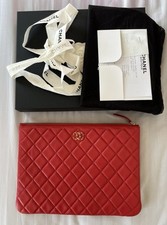 New authentic CHANEL O Case