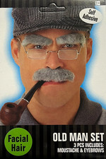 Old Man Grey Moustache