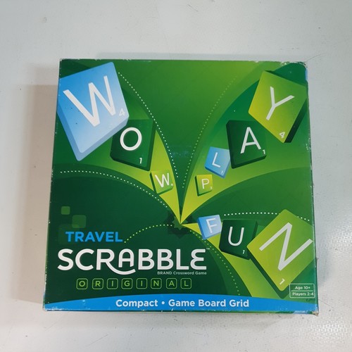 Mattel travel scrabble - mattel, game