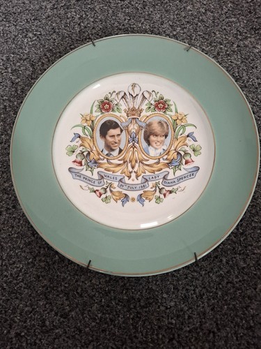 Commemorative plate 1981 royal - plate,