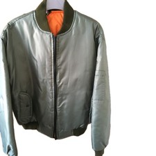 New! mens delta classic MA-1 flight bomber jacket Green Army