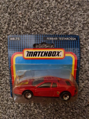 Matchbox ferrari testarossa - matchbox,