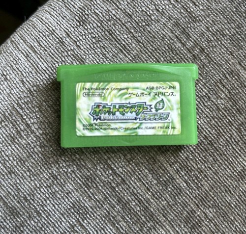 Pokemon leaf green nintendo - pokemon,