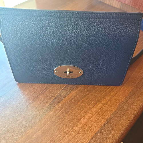 Mulberry navy leather - navy,