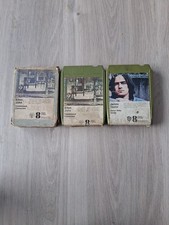 Three track stereo cassets - three,
