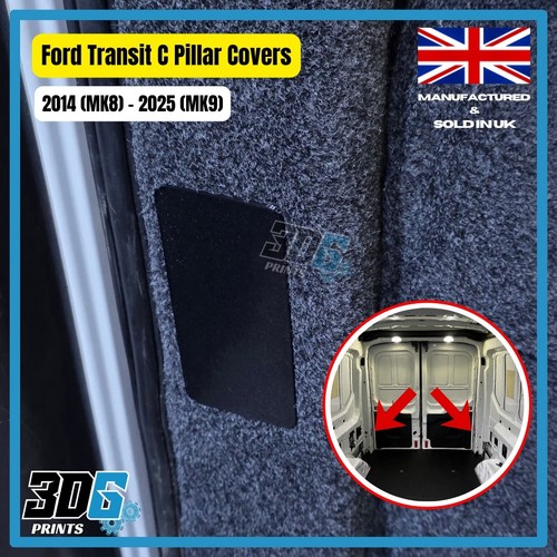 Black ford transit mk8 - black, mk9