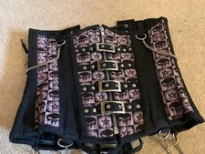 Fabulous Black & Pink Basque/