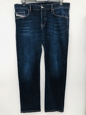 Diesel D-Mihtry Stretch Straight Fit Men’s Blue Jeans W36 L30 STUNNING QUALITY 