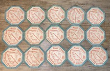 15 Tuborg Beer Mats. Late