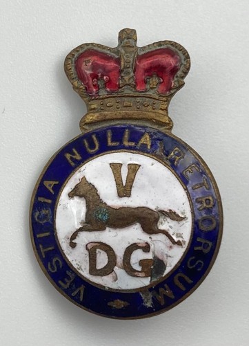 5th dragoons victorian - dragoons, enamel