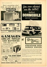 Martin Walter Streatham SW16 Bedford Dormobile Camper Van 1965 Krooklok Halfords