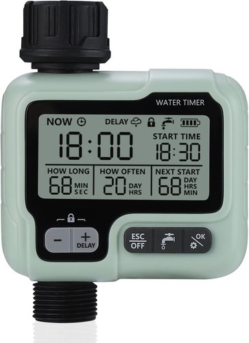 Garden water timer lcd digital - garden,