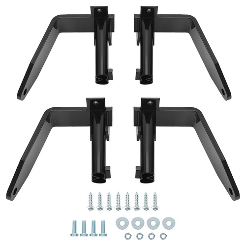 4pcs black powder coated - 4pcs,