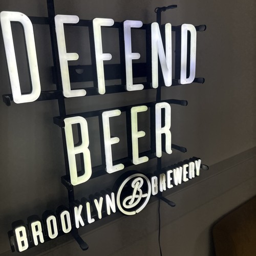 Brooklyn brewery led - brooklyn, neon