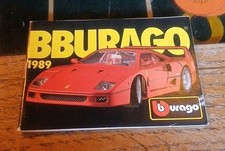 1989 Bburago Catalog