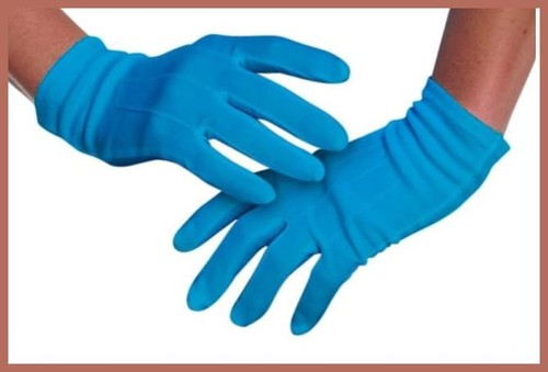 Lady gaga blue costume gloves - gaga,