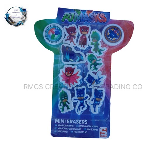 Masks mini erasers perfect - pj,