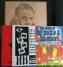 George Lincoln Rockwell - Woodcreation + 3 Booklets - Fable Ducks Hens / In ... 