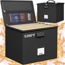Fireproof File Storage Box