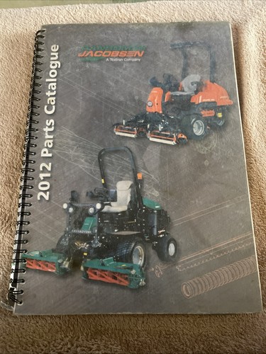 Jacobsen 2012 parts catalogue - parts,