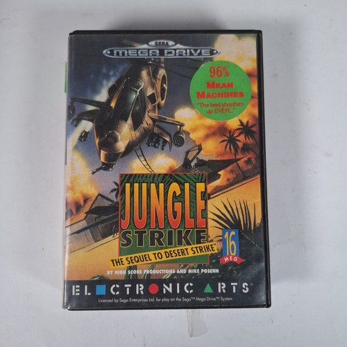 Jungle strike sega mega - sega, drive