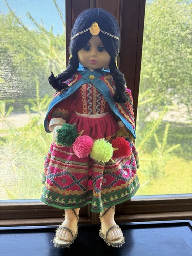 Handmade tall peruvian doll - tall,