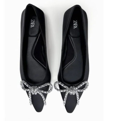 Zara fabric flats - flats., front
