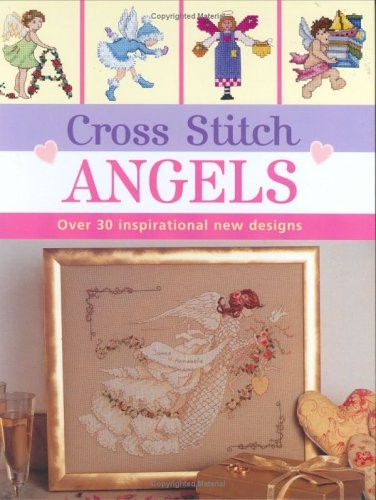 Cross stitch angels over - angels:,