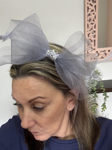Large grey bow style - large,