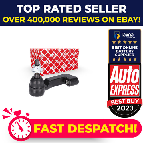 Tie track rod end - track, fits