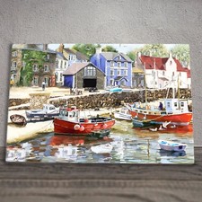 Coastal Town Ceramic Tile