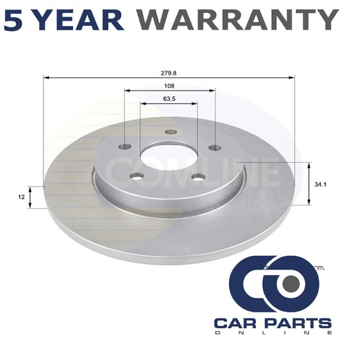 Brake disc rear cpo fits - disc,