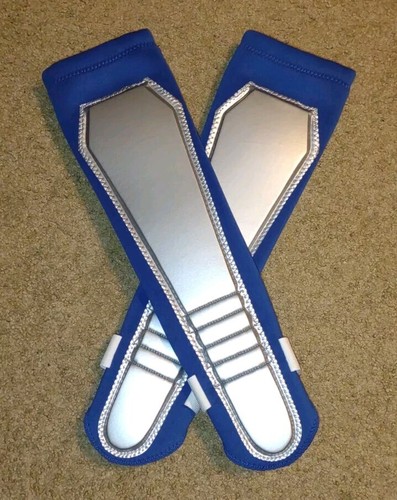 Pro wrestling kickpads blue - kickpads,