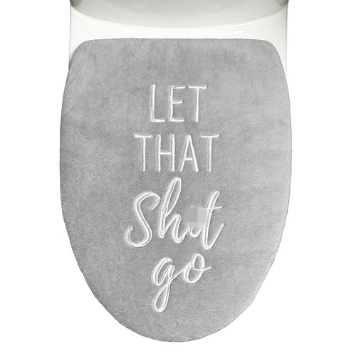 Funny toilet seat cover - seat, cover,