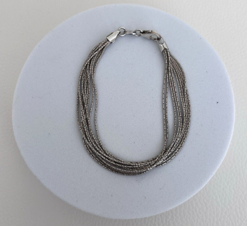 925 stamped silver bracelet - stamped,
