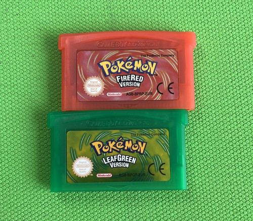 Pokémon leaf green - green, fire