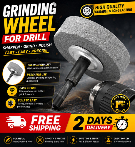 Grinding wheel for drill - grinding,