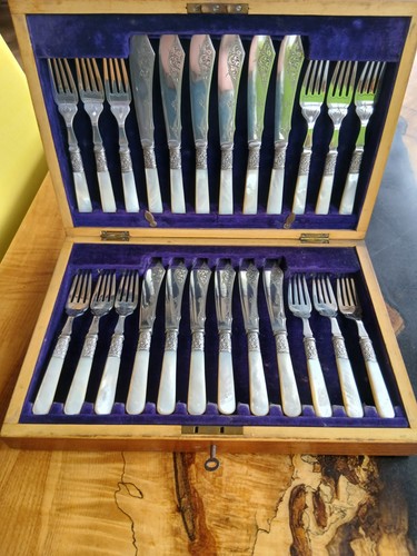 Piece silver plated and - 24-piece,