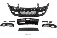 Front Bumper Grille w/ Red