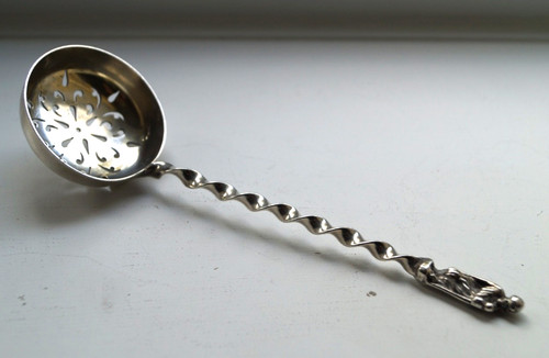 Victorian silver apostle sugar - victorian,