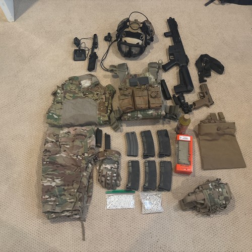 Complete nato airsoft loadout - nato,