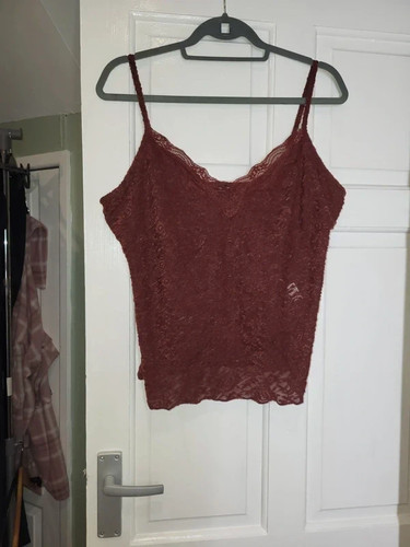 Shein burgundy sheer floral - shein,