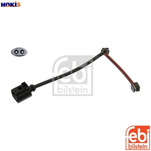 Warning contact brake - brake, pad